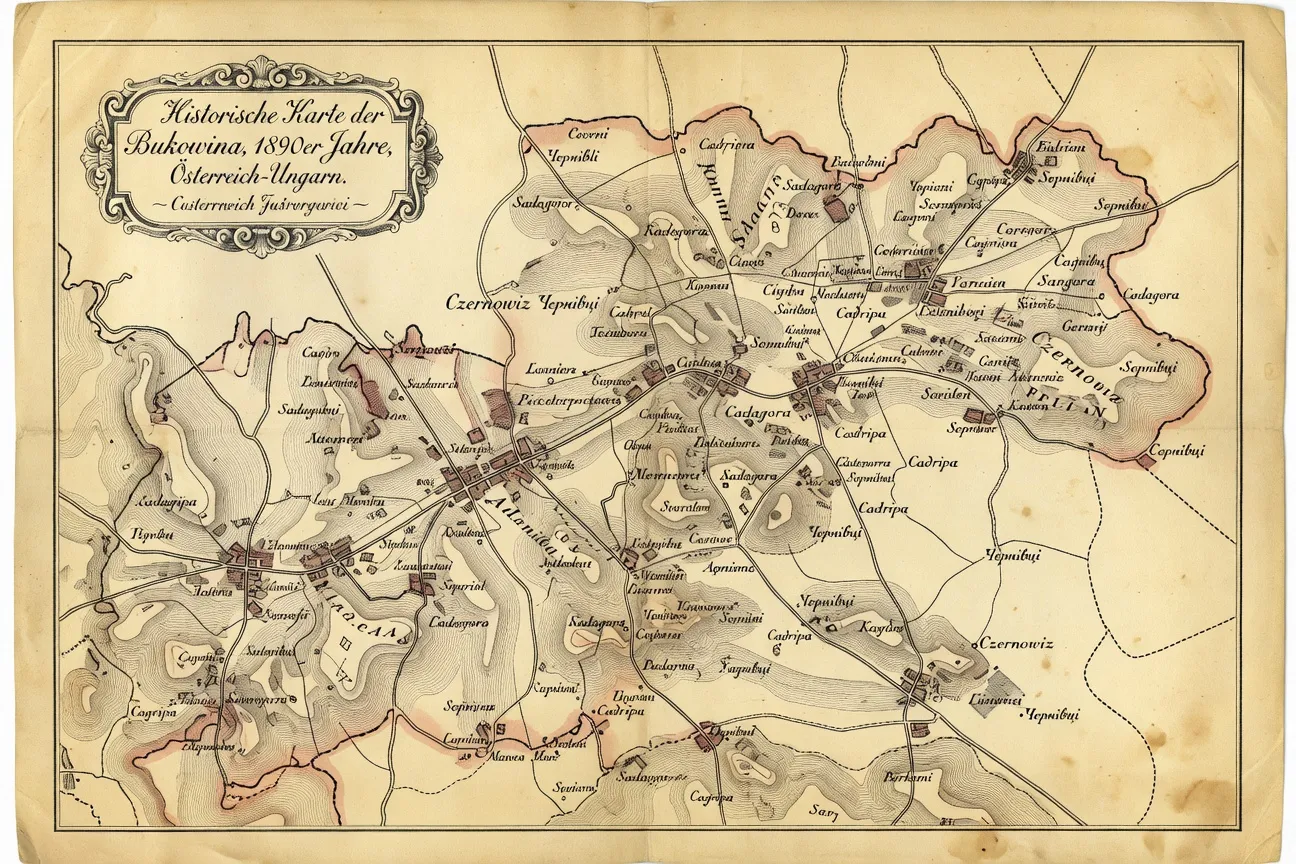 body bukovyna region historical map 2026